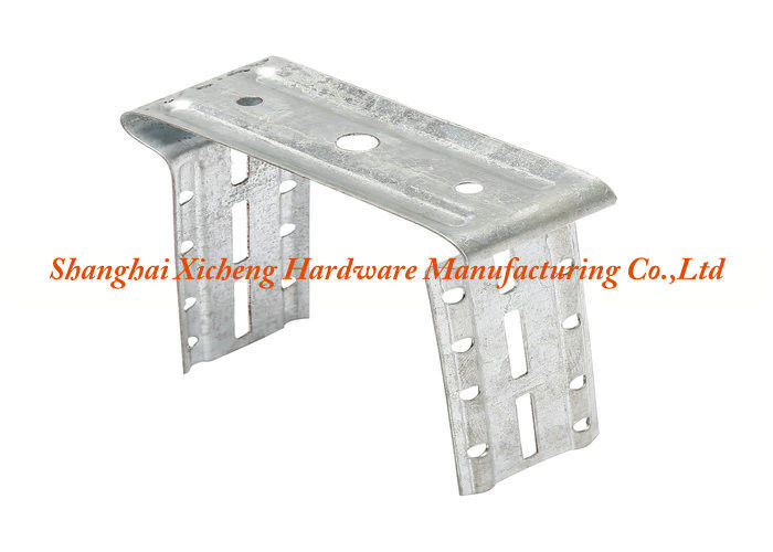 Adjustable Drywall Metal Stamping Parts Galvanized Steel Bracket
